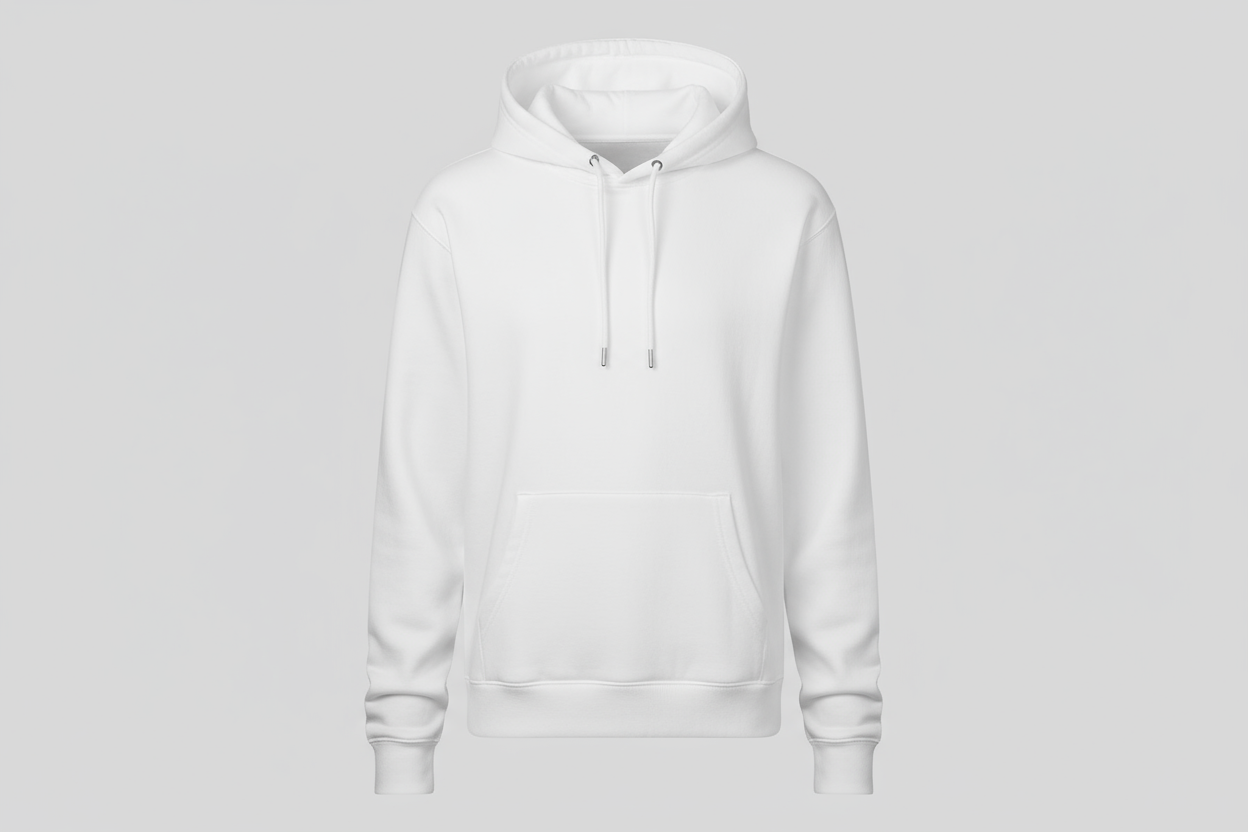 White hoodie